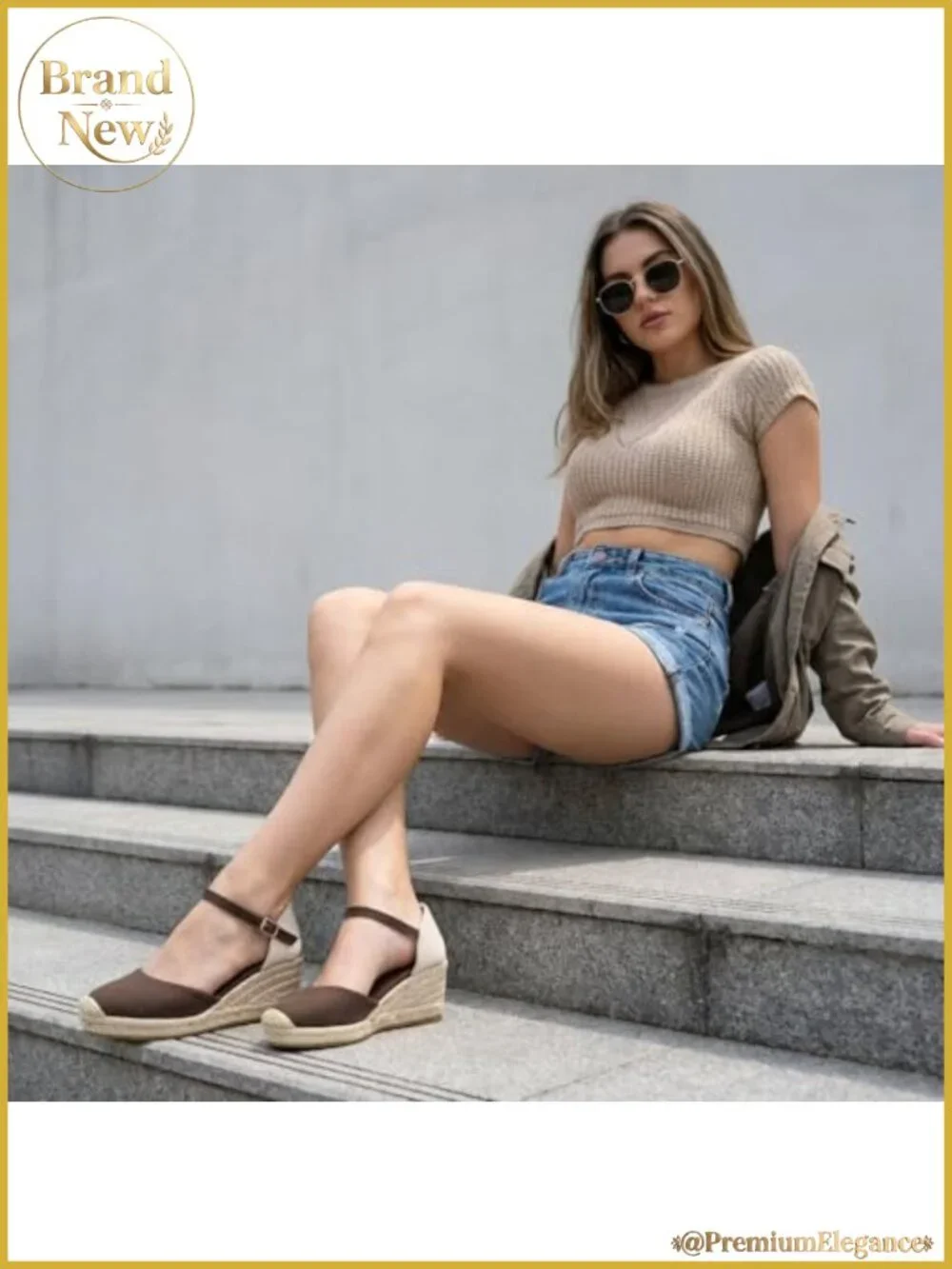 CUSHIONAIRE Elche Closed Toe Wedge Sandals Women Platform Espadrilles Buckle